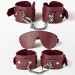 ალბერტოს BDSM ჩანთა - Burgundy - Image 3