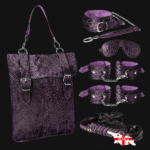 საფარელის BDSM ჩანთა – ნეონისებრი იისფერი