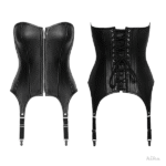 Zado - ტყავის გარტერ-კორსეტი - Image 4