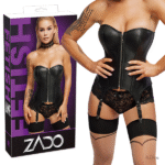 Zado - ტყავის გარტერ-კორსეტი - Image 3